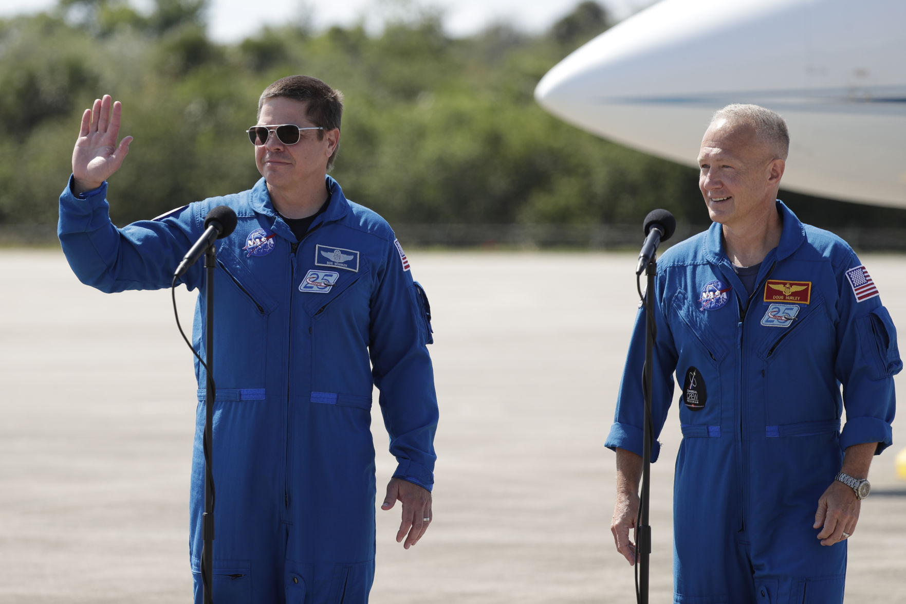 Home Launch Astronauts Arrive